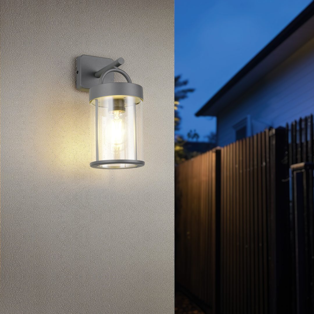 Wandlamp R26476142 Antraciet IP44 ALMERIA - Afbeelding 6