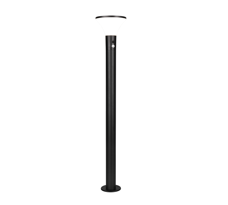 Paal R44676132 Mat zwart IP44 GORDA