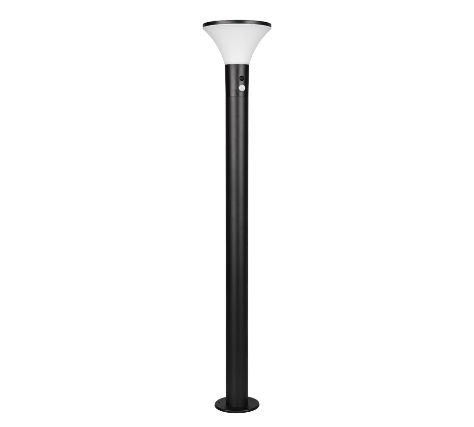 Paal R44676132 Mat zwart IP44 GORDA - Afbeelding 4