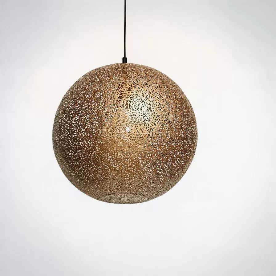 Hanglamp oronero Goud Brons 40cm h 1040 G B Freelight - Afbeelding 4